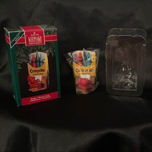 Crayola Crayon Collectible Ornament Hallmark Vintage Keepsake